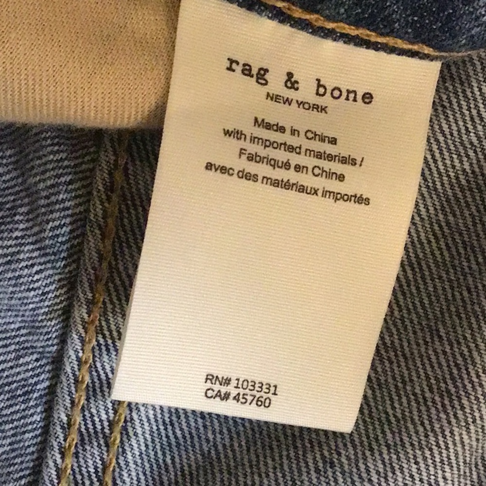 Rag&bone Wide Leg Jeans - Women’s Sz 34 - Picture 12 of 15